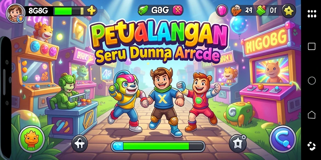Gameplay seru di 8G8G menunjukkan aksi menarik dan tantangan menyenangkan.