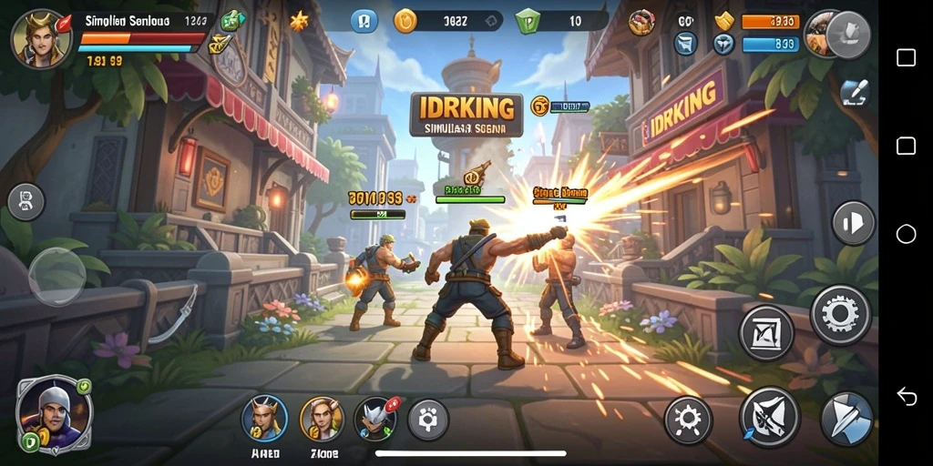 Tampilan gameplay menawan dari <strong>IDRKING</strong> yang menawarkan dunia simulasi yang interaktif.
