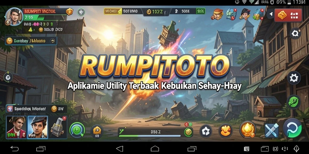 Tampilan antarmuka RUMPITOTO yang modern dan intuitif.