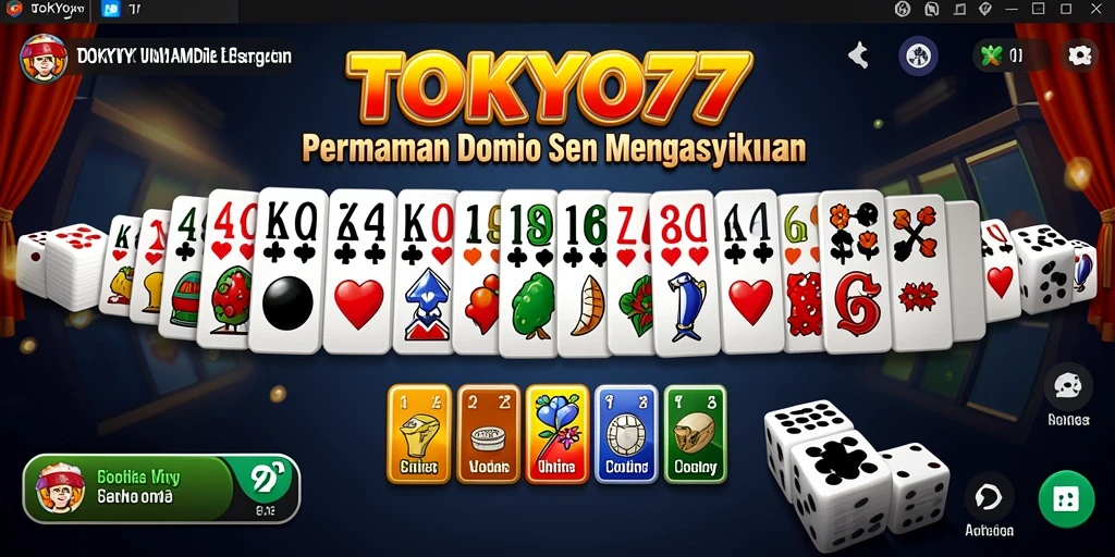 Gameplay seru dan mengasyikkan di TOKYO77